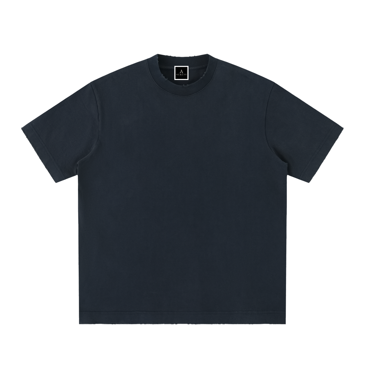 Heavyweight Vintage Washed Frayed T-Shirt