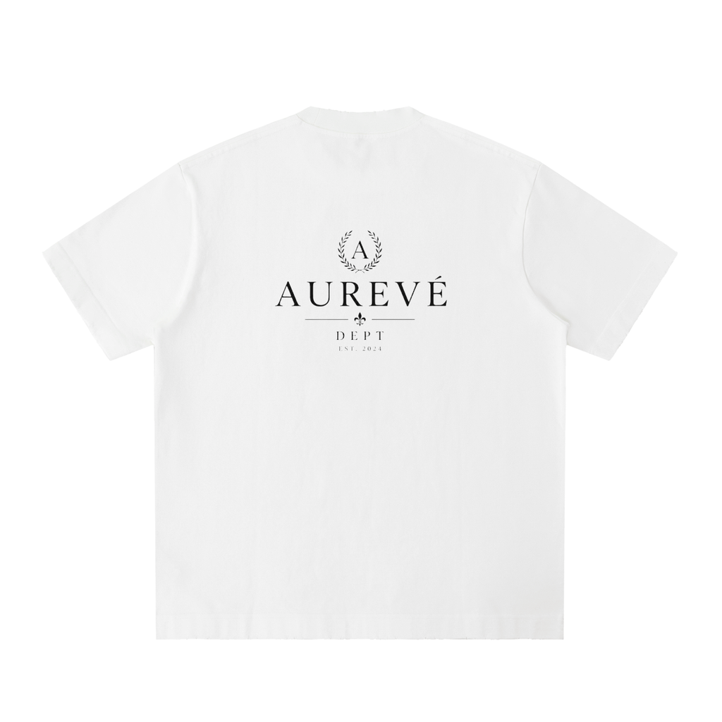 Heavyweight Vintage Washed Frayed T-Shirt